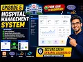 Episode 5 Hospital Management System Dashboard UI PHP MySQL Tutorial