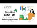 Strip Plot Design Excel Tool using Agri Analyze