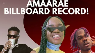 amaarae breaks billboard record with sad girlz love money another wizkid and ckay milestone