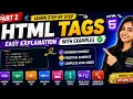 HTML Tags Part 2 HTML Tags Explained with Examples Diploma Computer Engineering