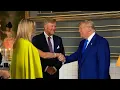 Download Lagu Royal Welcome: NATO Leaders Arrive at Dutch Palace for Historic Summit Dinner