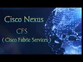 CFS Cisco Fabric Services in Cisco Nexus