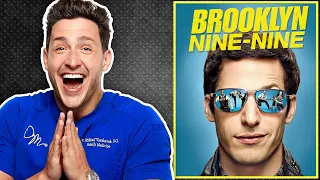 doctor reacts to hilarious brooklyn 99 medical scenes