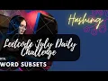 916 Word Subsets Leetcode Medium Hashing Cpp