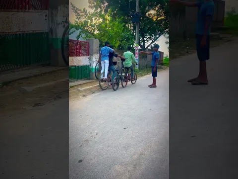 🔥🤔Ye 😲kya 🚲teen cycle ek şath aur ek ❌bina tyre🤯 ke #shorts #kannayarider #conceptvideo