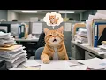 Download Lagu Ibu Kucing sibuk di kantor — untung Anak Kucing Jahe menjaga rumah 🐱💼