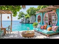 Download Lagu 🏖️ Positive Morning Jazz \u0026 Ocean Breeze | Smooth Jazz \u0026 Overlook Calm Sea Start A Peaceful Day