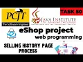 Web Project Task 50 java institute 1st Year e shop javainstituteforadvancedte1415
