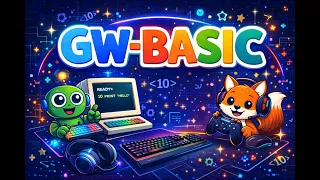 GW-BASIC for Beginners Part 1 Learn Basic Commands in a Fun Way