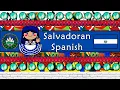 The Sound of the Salvadoran Spanish dialect Numbers Phrases Words Story