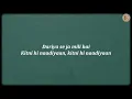 Teri Yaadein (Lyrics) - Lucky Ali