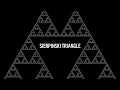 Processing Java Sketch - Sierpinski Triangle