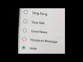 Samsung Galaxy S9 Notification Tones