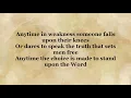 7eventh Time Down - God Is On The Move // Lyrics