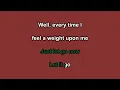 Something Heavy - Jacob Collier Karaoke