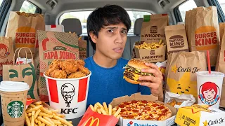 Comí en todos los Drive Thru en 24 horas