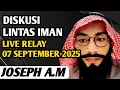 Download Lagu JOSEPH ALBERT MICHAEL‼️ DISKUSI \u0026 TANYA JAWAB LINTAS IMAN  - LIVE RELAY 07 SEPTEMBER 2025 MALAM