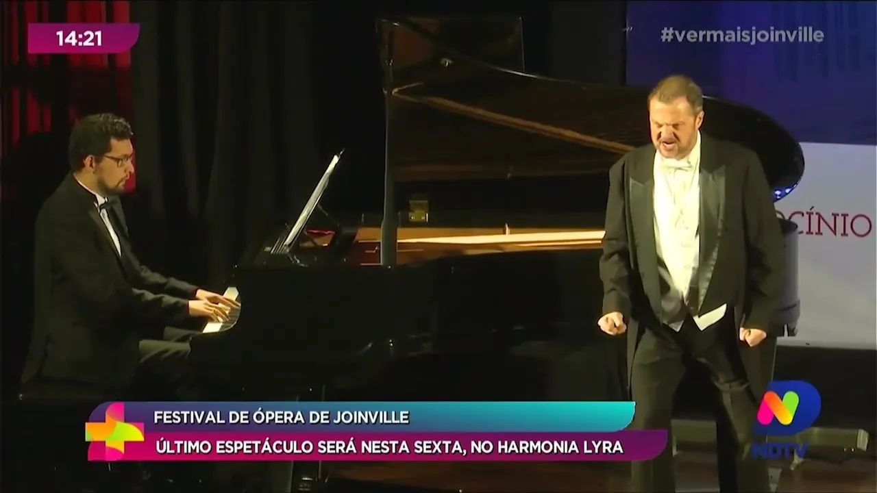 Festival de Ópera de Joinville: último espetáculo será nesta sexta, no Harmonia Lyra