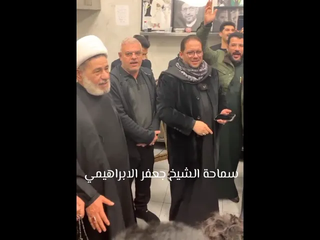 ⁣##الشيخ جعفر الابراهيمي  مع ملا عمار الكناني 