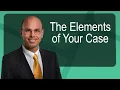 The Elements of Your Personal Injury Case