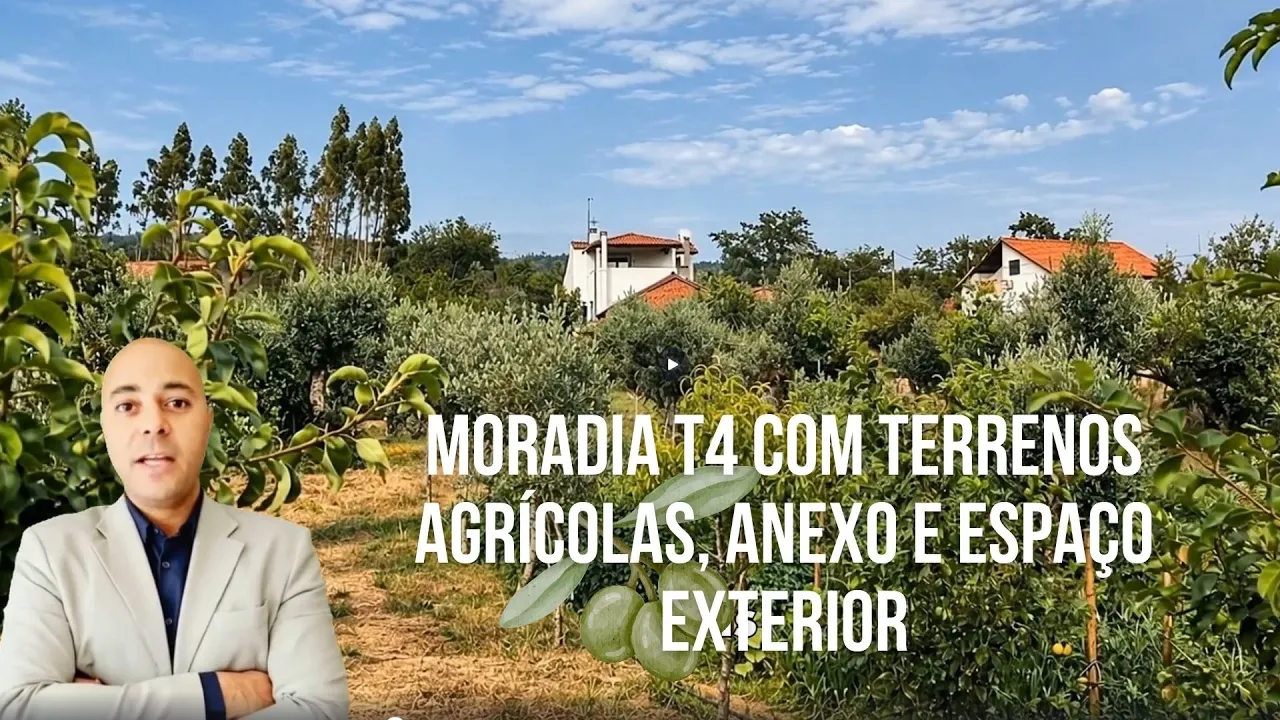 Moradia T4 com Terrenos Agrícolas — Figueiró dos Vinhos