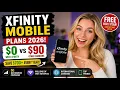 0 vs 90 Phone Plan Xfinity Mobile 2026 Full Breakdown