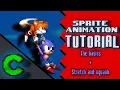 Sprite animation tutorial for beginners-Stretch and squash explained