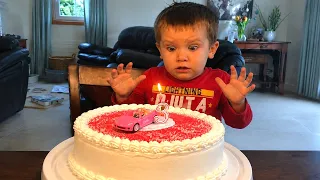 Cute Trouble Maker Ruins Blowing Birthday Candles - Funny Baby Videos | Gods Laugh