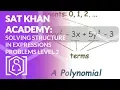 SAT Khan Academy Solving Structure in Expressions Level 2