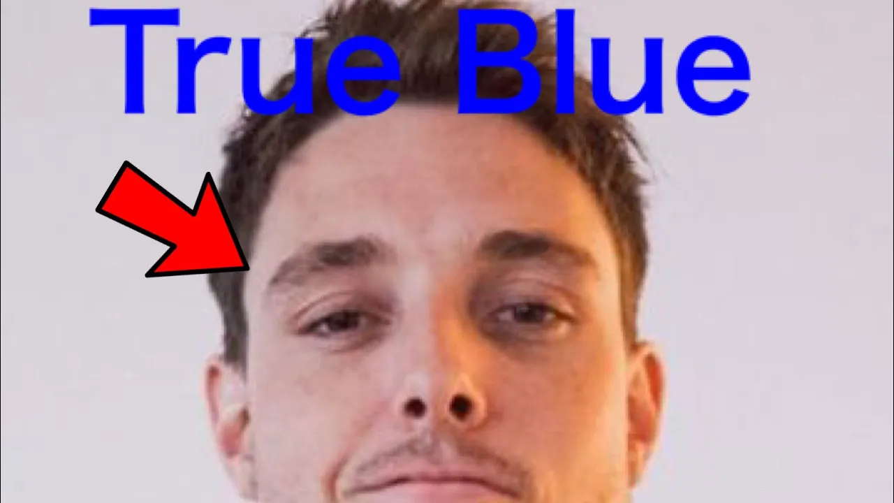 Here’s to Lazarbeam He’s true blue. Clip