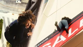 They Got Too Romantic...Then She Fell Off the Balcony.