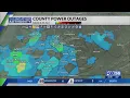 County power outage map 8 a m