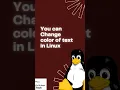 Do You Know Change Text Color in Linux Using echo