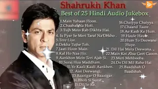 Download Shahrukh Khan Best Of 25 Hindi Audio Jukebox MP3