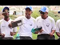Buyela Ekhaya🥵🔥🙏🏾 | Disktjie handing over soccer boots to Gwijo_avenue | Sponsorship |