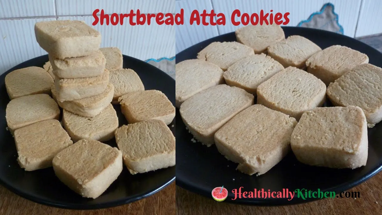 SHORTBREAD COOKIES   Whole wheat Scottish cookies   Eggless butter cookies