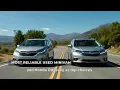 Best Used Minivans Buying Guide
