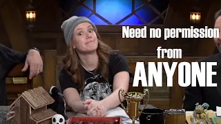 Marisha needs NO permission Sir Shut up Sam Critical Role