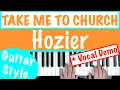 Download Lagu How to play TAKE ME TO CHURCH - Hozier Piano Chords Tutorial