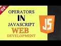 Operators in JavaScript 04 Web Development Course