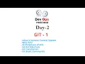 Day 2 DEVOPS TRAINING MAY BATCH 2024 - GIT