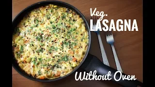 VEGETABLE LASAGNA! UNIQUE! | Homemade Lasagne Bark, Vegetables and Bechamel sauce!. 