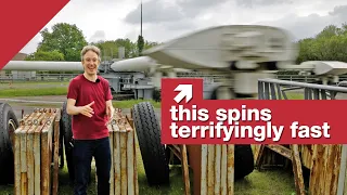 The massive Fatigue Carousel helps keep roads safe