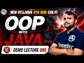 OOP s with JAVA DEMO LECTURE ONE 5th Semester -