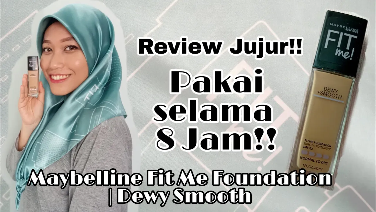 First Impressions | Maybelline Fit Me Dewy + Smooth (Acne Scarring/Dry Skin). 