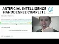 Finishing the Udacity Artificial Intelligence NANODEGREE Learning Intelligence 34