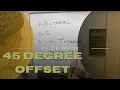How to do a 45 degree OFFSET