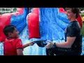 Watch as National Night Out convoys visit Columbus GA neighborhoods