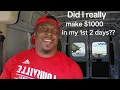 My First Load As Owner Operator In The Van Business