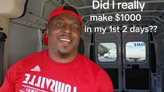 My First Load As Owner Operator In The Van Business